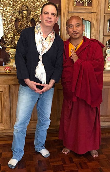 Dan Globus and Khenpo Karma Tenkyong