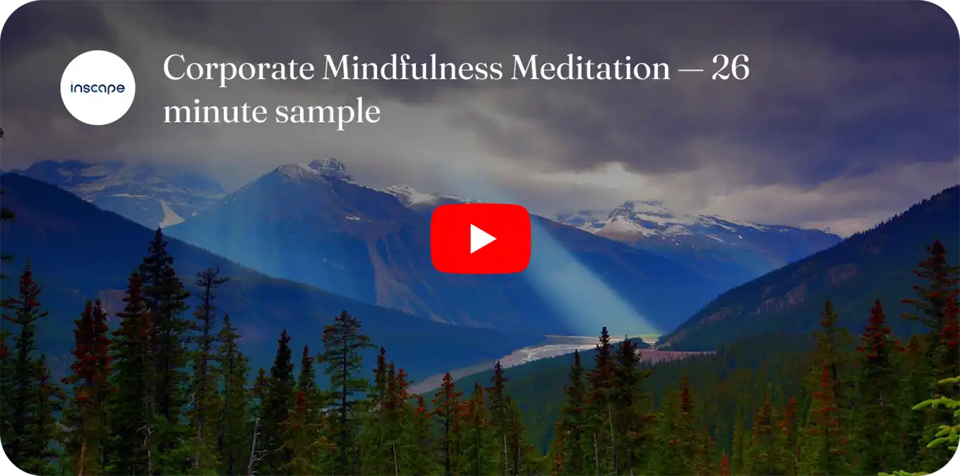 Inscape 26-Minute Mindfulness Meditation Video Sample